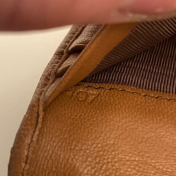 SOLD Brown Leather Prada Wallet - Picture 6 of 14